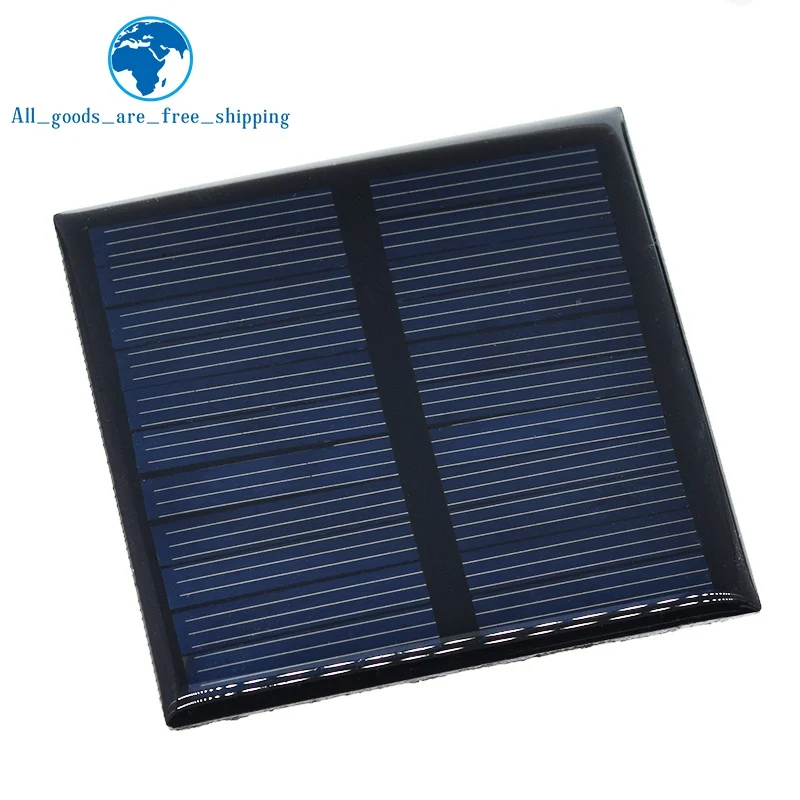 1PCS 60mm Solar Panel 5.5v 80ma 0.44W Mini Solar System DIY For Battery Cell Phone Chargers