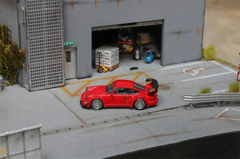 Star Models 1:64 Rauh-Welt RWB964 GT Red Limited999 Diecast Model Car
