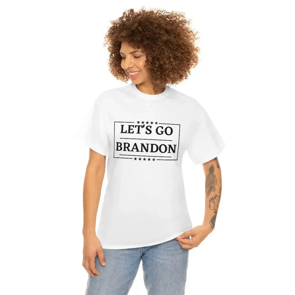 Funny T Shirt Let'S Go Brandon Anti Biden Joe Chant Republican S Fjb Conservative
