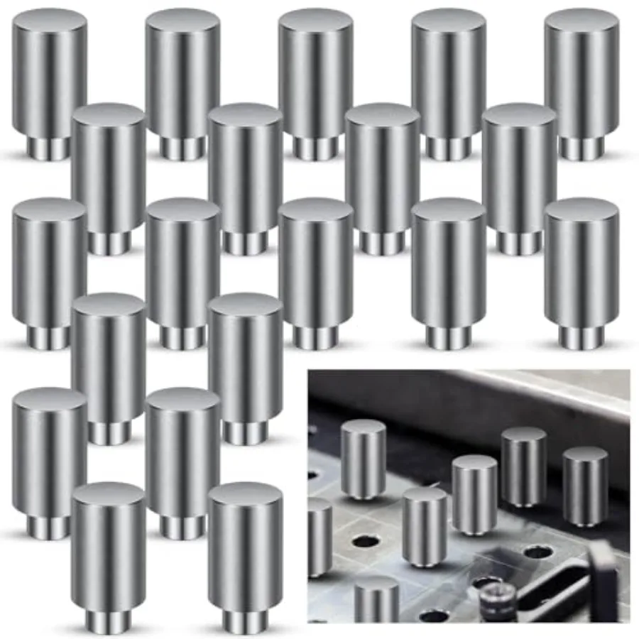 

Pcs 5/8" x 1" x 1.5" Welding Table Fixture Pins Stop Alignment Square Quick Setup Fixturing Kit Welding Table Accessories