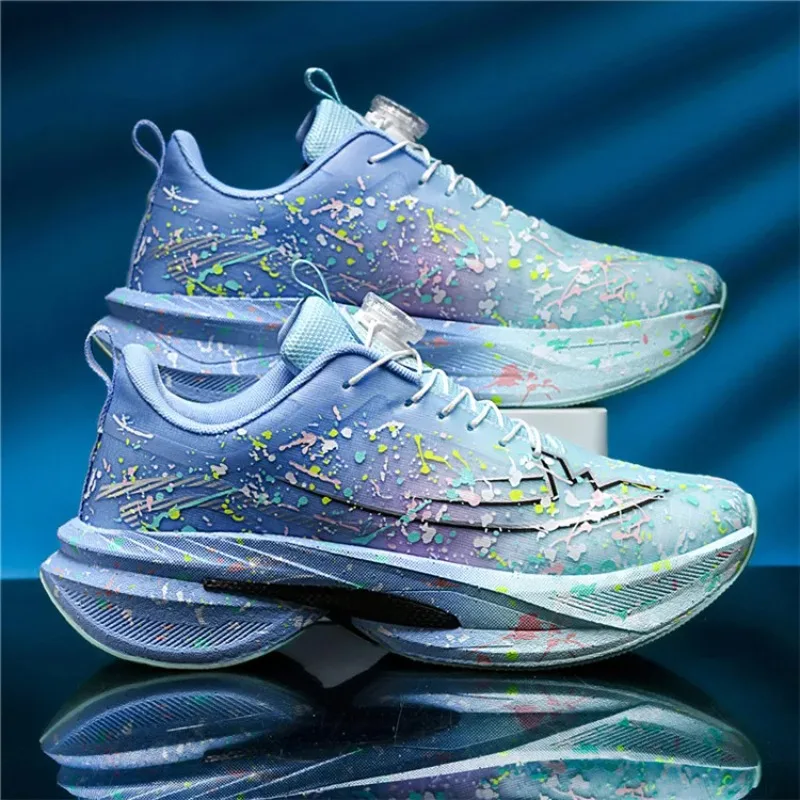 

Marathon Men Sports Running Shoes Air Cushion Breathable Lightweight Women Comfortable Antiskid Athletic Casual Sneakers Outdoor