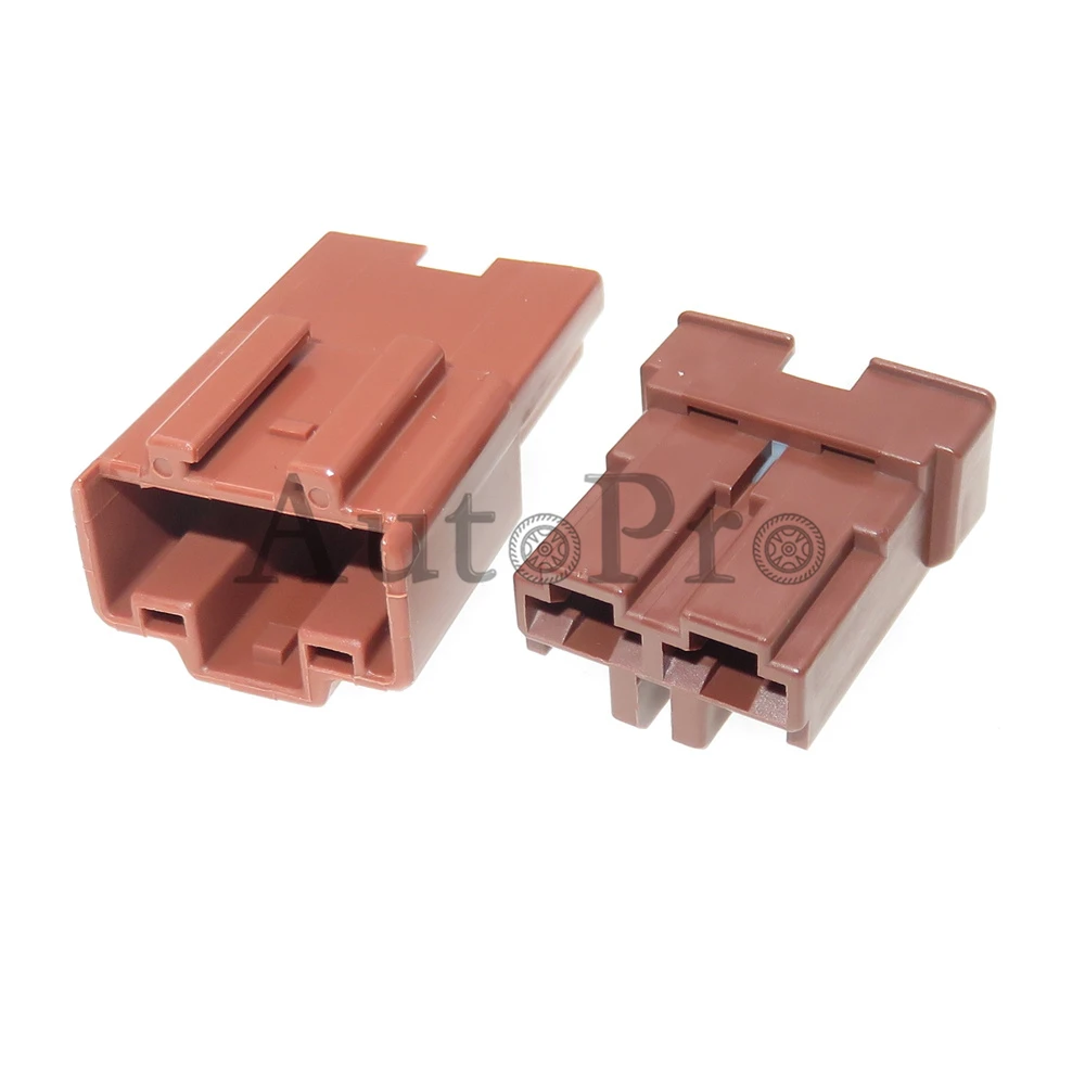 1 Set 2 Hole 6098-0226 AC Assembly Automobile Plastic Housing Wire Connector 6098-0224 Car Large Current Cable Socket