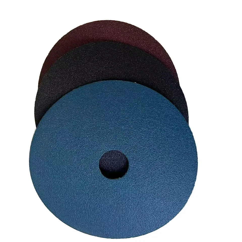 【From China】Friable Ceramic P60 Grains Fibre Discs 125mm 5 Inch Resin Fiber Disc Round Hole