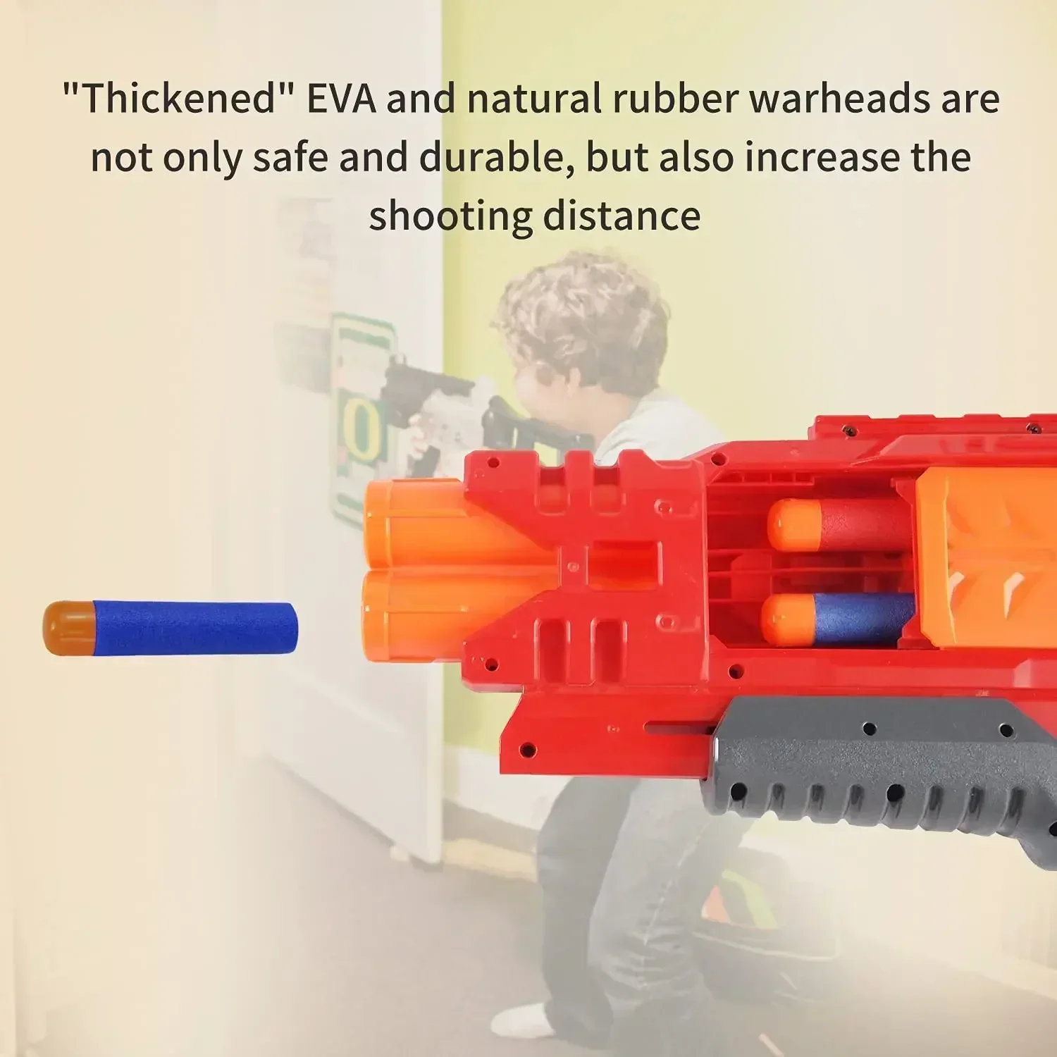 حزمة إعادة تعبئة رمي السهام H36PCS مقاس 9.5 سم متوافقة مع رصاصات إعادة تعبئة Mega Guns Universal Mega لسلسلة N-Strike Mega