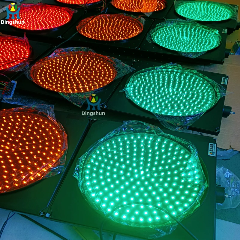 13-Year Traffic Light Source Factory Direct Sales | 400mm Full-Screen Traffic Signal Light