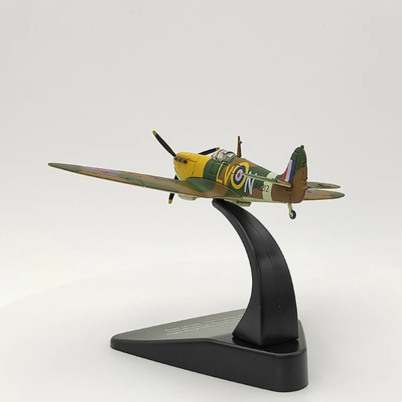 1:72 Scale Supermarine Spitfire MKI RAF Hawardon March 1942 Fighter Aircraft Model Diecast Alloy Classics Toys Gifts Souvenir