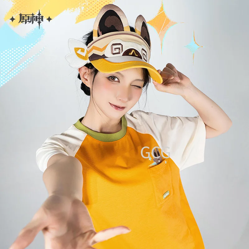 

[Official Product] Genshin Impact Flames Foothills Kachina Impression Sun Hat Desert Themed Wide Brim Anime Cosplay Accessory