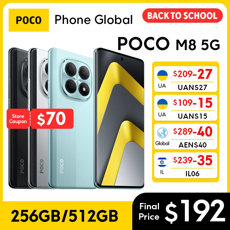 포코 M8 5G 휴대폰 글로벌 버전 256GB / 512GB 스냅드래곤 ®   6세대 3 6.77인치 120Hz 디스플레이 5520mAh 45W 충전 50MP 카메라 NFC