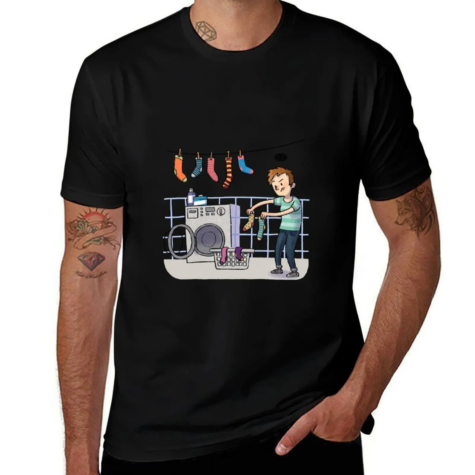 Sock monster T-Shirt Dry Fit Athletic Short Sleeve Shirt T-Shirt