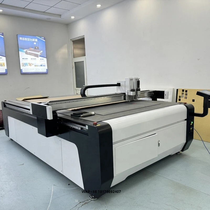 Hot Sale in European Market ZXT CNC Corrugated Cnc Cardboard Cutter Oscillating Knife Digital Cutting Machine