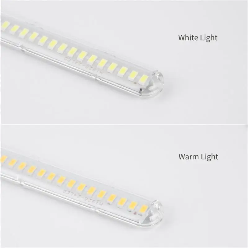 

3000K-7000K Night Light With Touch Switch For Computer Mobile Power Book Light 3/8/24leds Portable USB LED Lamp 5V Ultra Bright