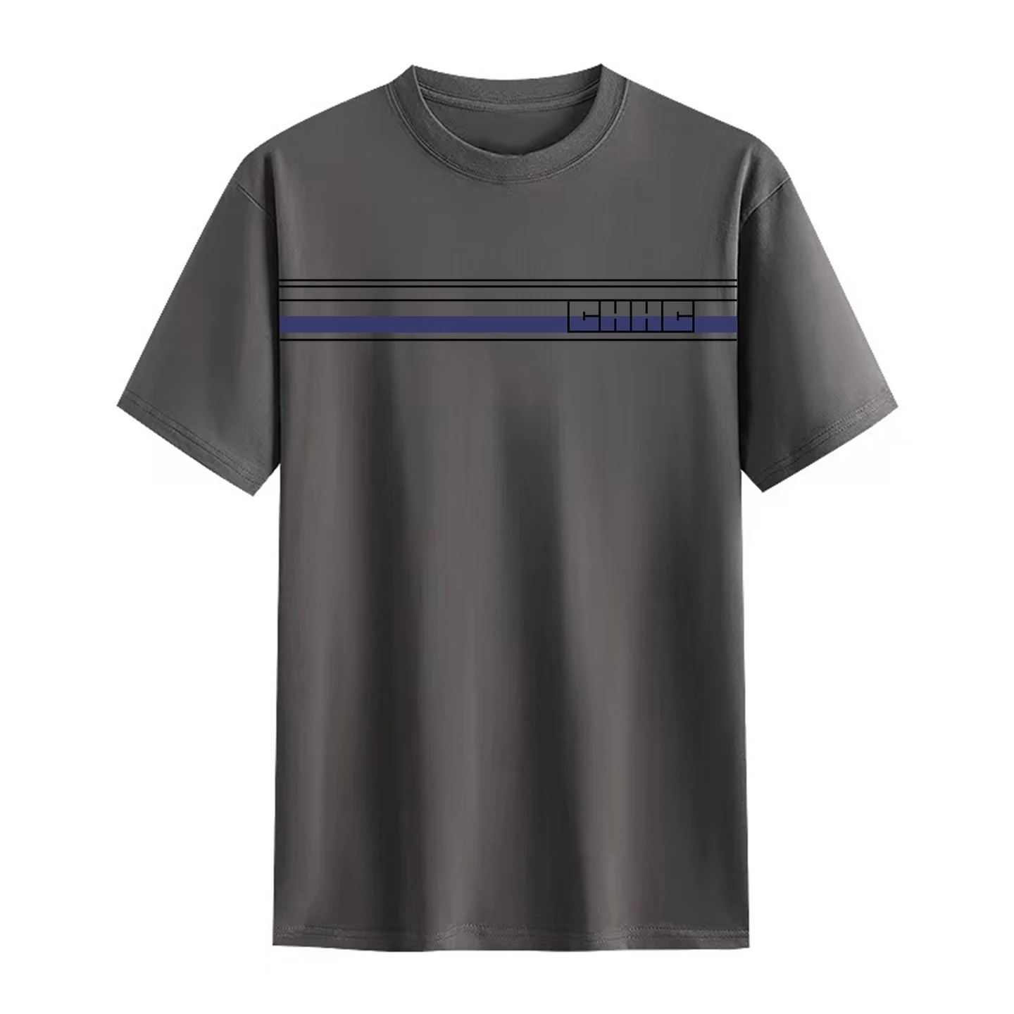 CH Tシャツ 半袖 ファッション ストライプ柄 快適 ソフト 夏新作 ルーズフィット ネックデザイン 人気 マストアイテム セール中 2025