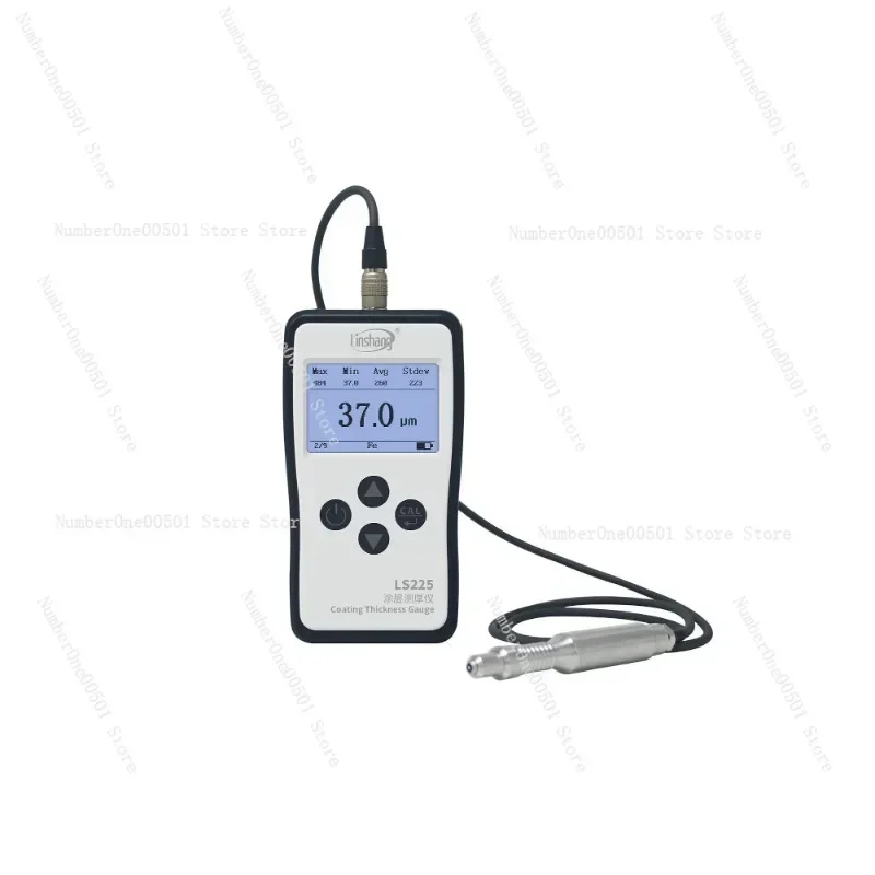 LS225 F500 Magnetic Induction Coating Thickness Gauge Meter High Precision Industrial Ultra Thin Coating Thickness Tester