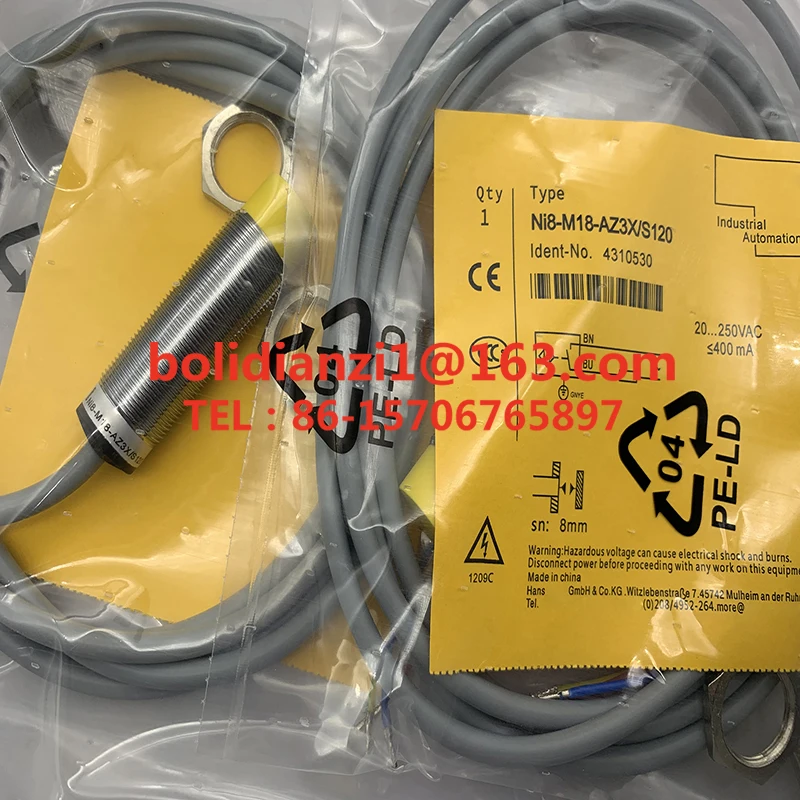 High temperature resistant  NI8-M18-AZ3X/S120 NI8-M18-RZ3X/S120  original sensor