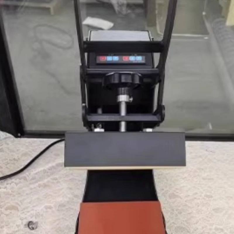 220V  Manual Small Logo Heat Press Printer Heat Transfer Printing Machine