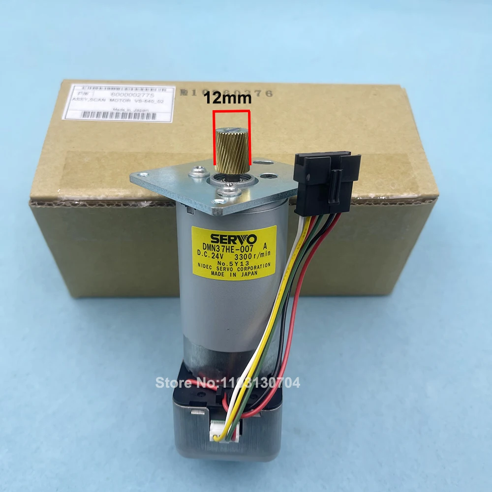 1PC Original Roland VS640 DC Scan Motor CR Servo Motor Engine VS540 VS420 Printer Carriage Y Motor 24V 3300r/Min PN:6000002775