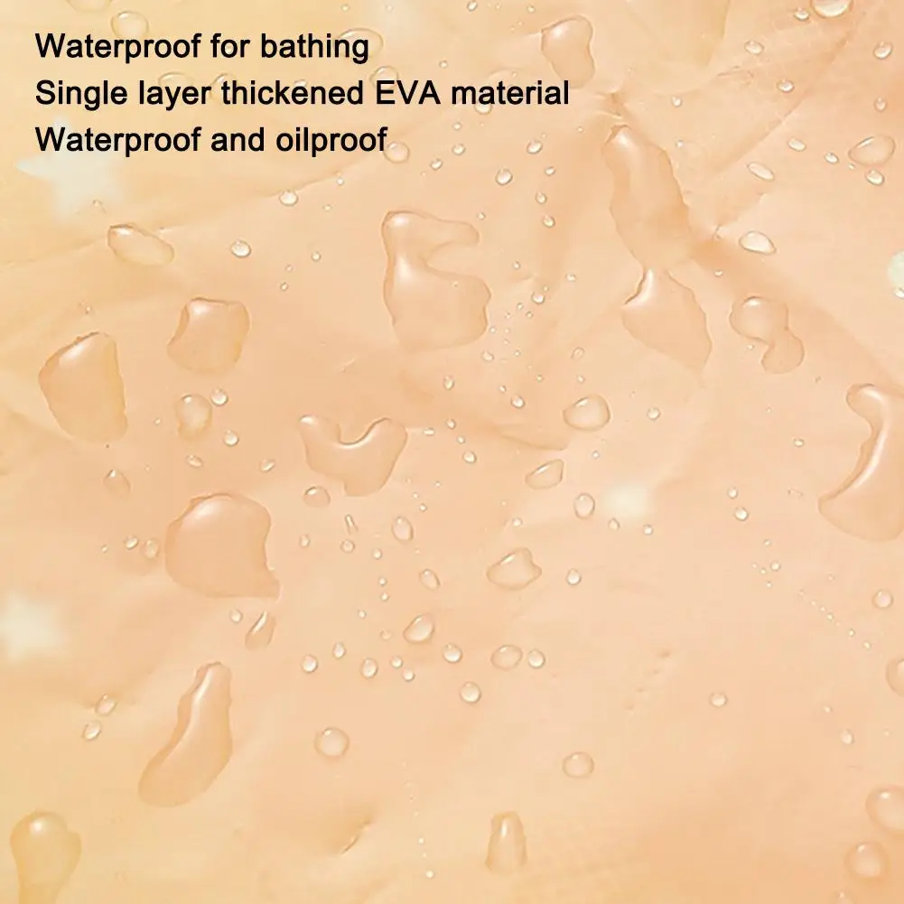 샤워 캡, 재사용 가능한 방수 탄성 목욕 캡 대형 샤워 캡, 여성용 머리 보호 샤워 욕실 가정용