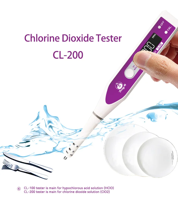 Portable High-Precision Electrically-Powered Farm Disinfectant Concentration Meter Easy-to-Operate