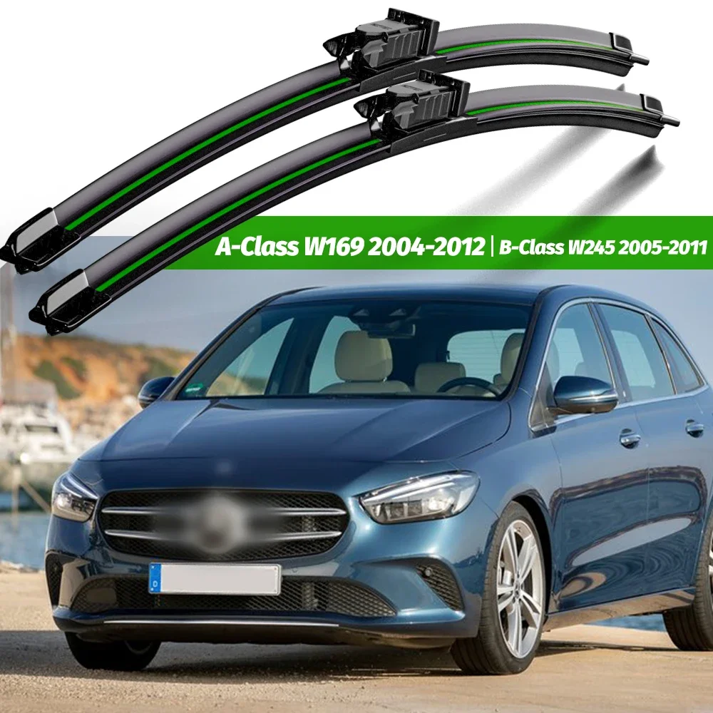 

Wiper LHD Front Wiper Blades For Mercedes-Benz A-class B-class W169 W245 Windshield Windscreen Window 26"+23" Accessories