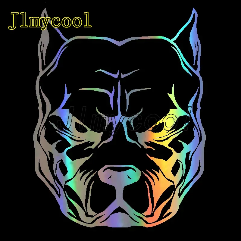 

Светоотражающая наклейка для автомобиля с рисунком собаки, забавная виниловая наклейка JDM для стайлинга автомобилей, 19 см, наклейка на Хэллоуин, Stckers