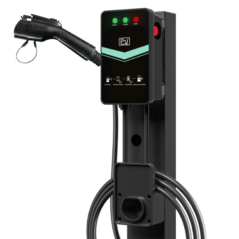 Enouropee 32A Type2 AC 7kw 32a Ev Charging Pile Ev Charger 7kw 32a Electric Vehicle Charging Station