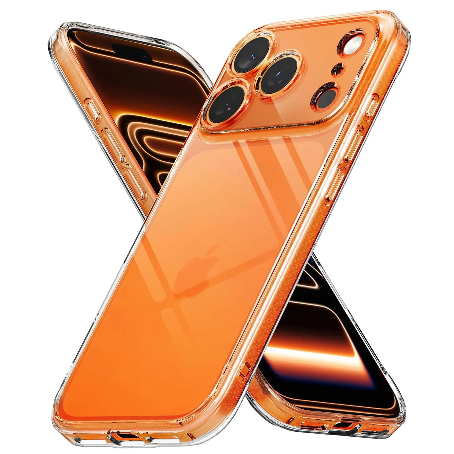 Luxuriöse transparente Silikon-Handyhülle für iPhone 17 16 Pro Max, stoßfeste Softcover für Apple iPhone 17 Air 16 Plus 16E Bumper