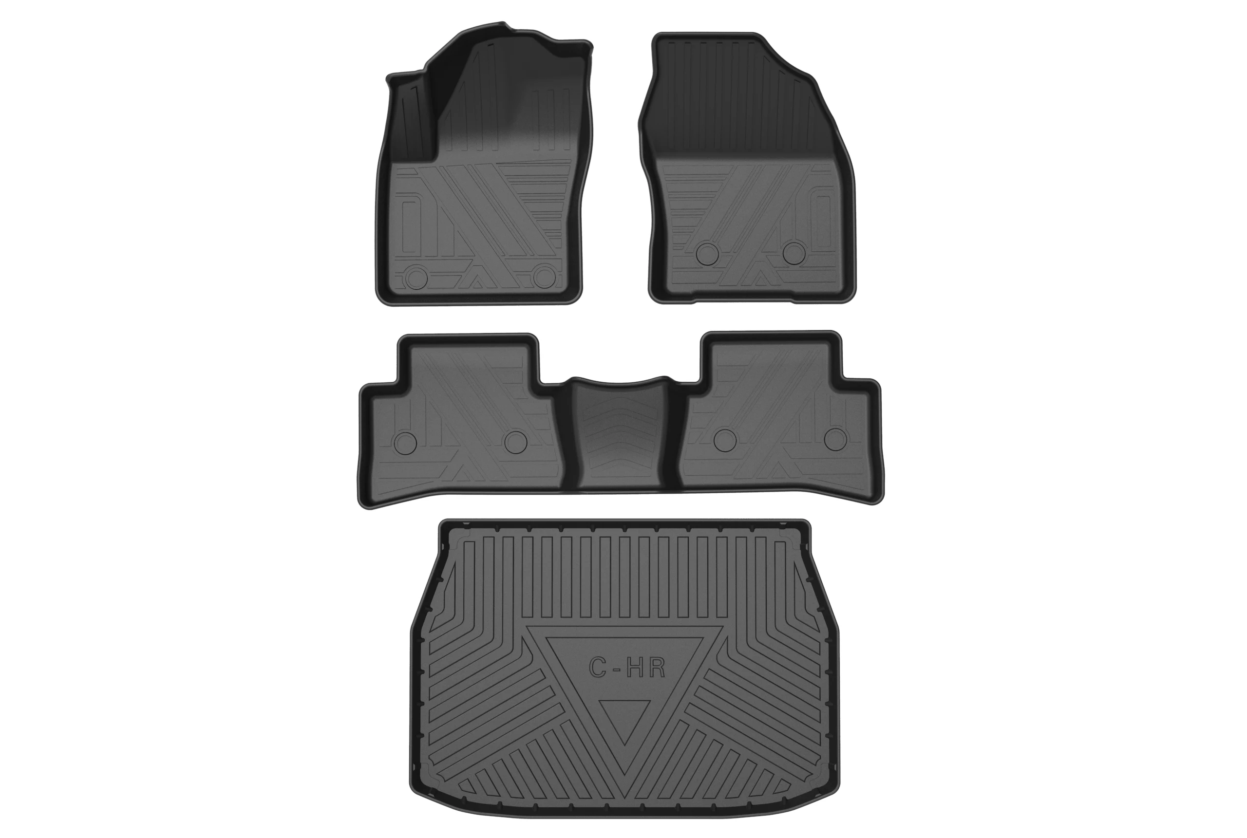 

For KIA Seltos 2019 - 2021, Waterproof TPE Car Floor Mat, Protective Rubber Car Pad Liner, Auto Interior Accessories