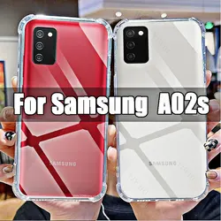 Phone Soft Case for Samsung Galaxy A02s TPU Transparent for Sumsung A 02s 6.5