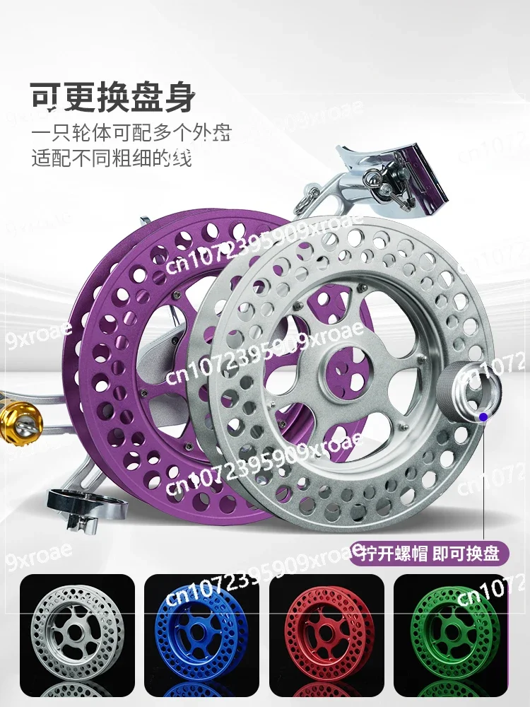 عجلات طائرة ورقية متغيرة السرعة مقاس A9، نسخة محسنة قابلة للطي، عجلة روليت كبيرة ذات خط طائرة ورقية راقية #4