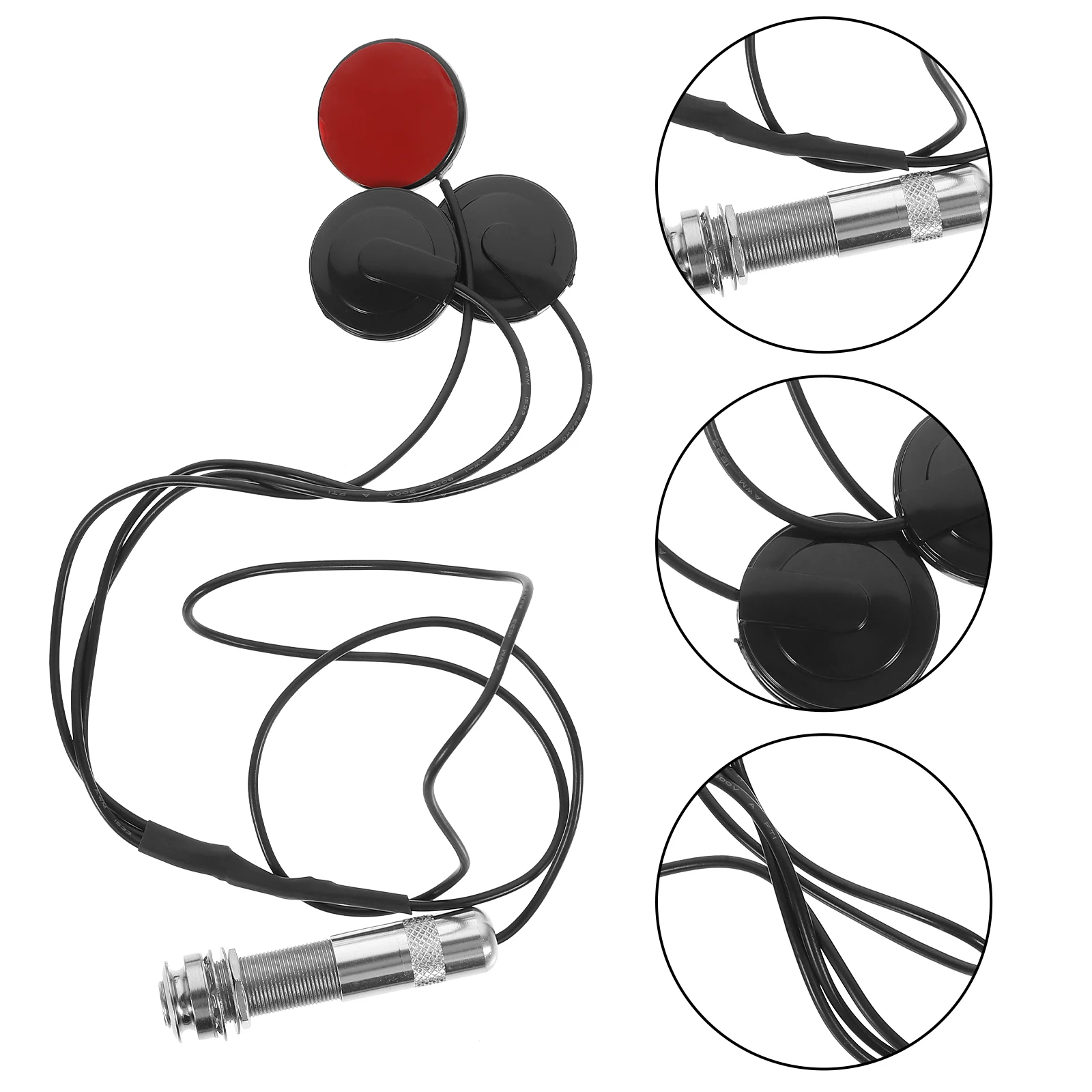 

Piezo Pickup Transducer For Guzheng Hole- Sensor Guitar Ukulele Violin Banjo String Instrument Accessories