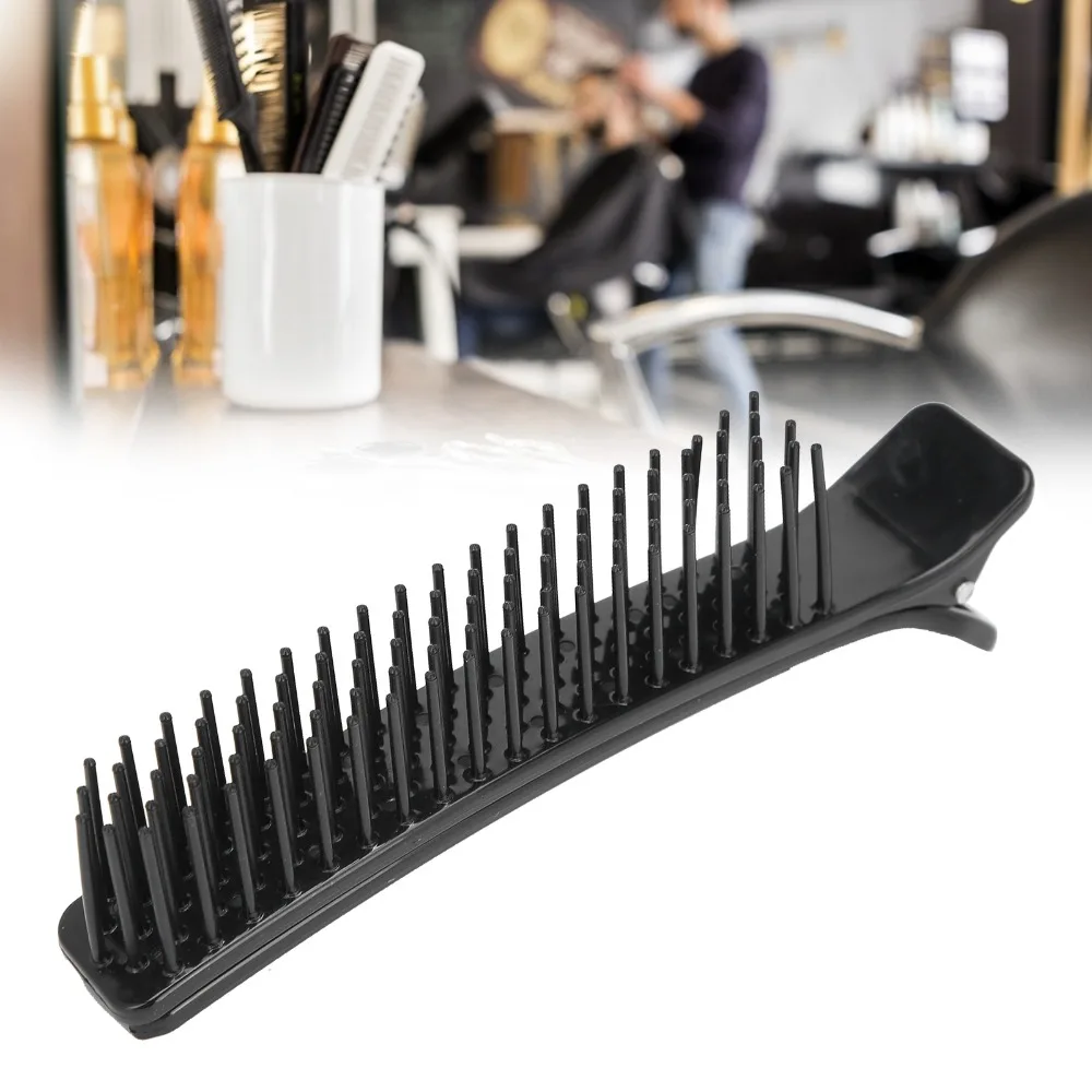Black Long Hair Clips Durable Premium Hair Sectioning Clips Professional Lightweight Anti-Slip Hair Accessory Salon Use