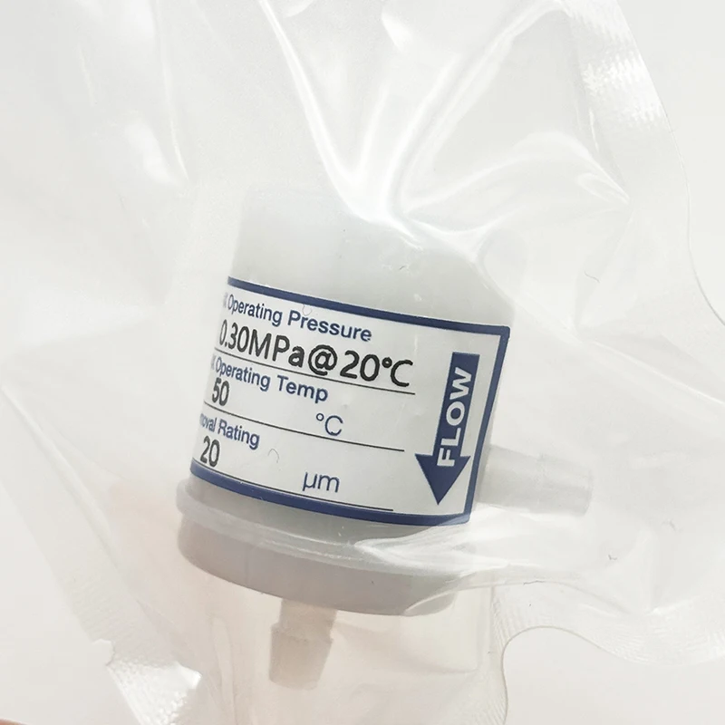 

100% brand new environmentally friendly solvent-based ink cartridge filter, 10-micron white