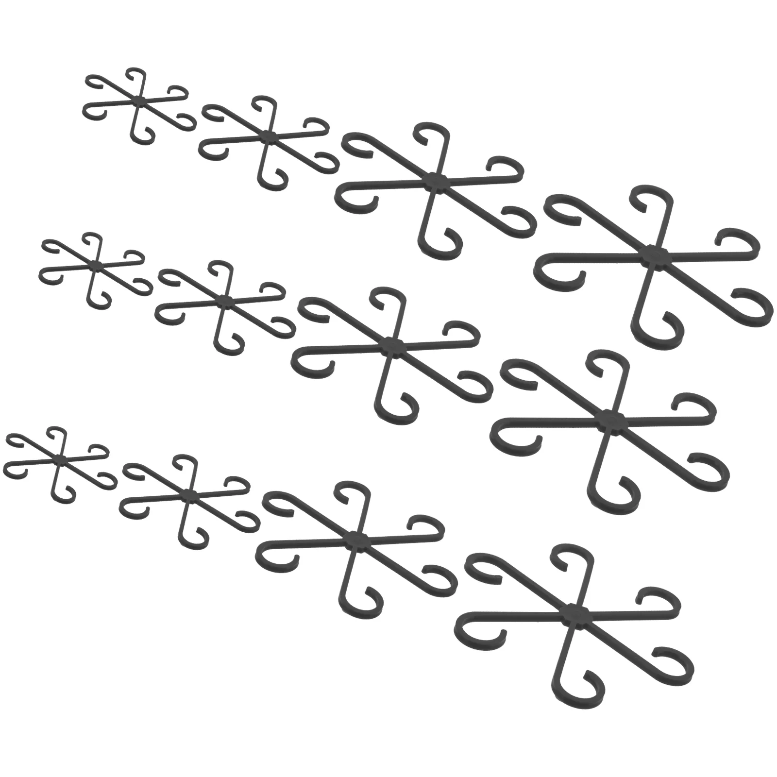 Supports de tige de plante, cadre d'escalade, Clips de plantes, fleurs pour Bouquet d'extérieur