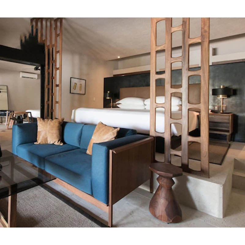 

!@One Stop Solution 5 Star Modern Hotel Bedroom Furniture Solid Wood Frame Complete Hotel Furniture Set