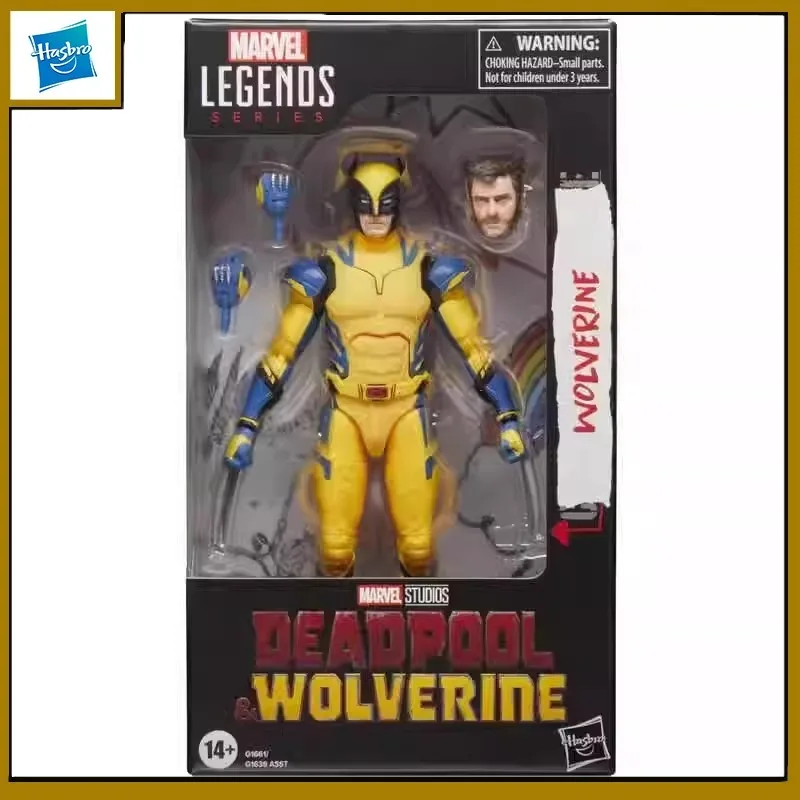 Hasbro Originele Marvel Legends Anime Figuur Deadpool Wolverine Action Figure Speelgoed voor Jongens Meisjes Kids Gift Model Ornamenten