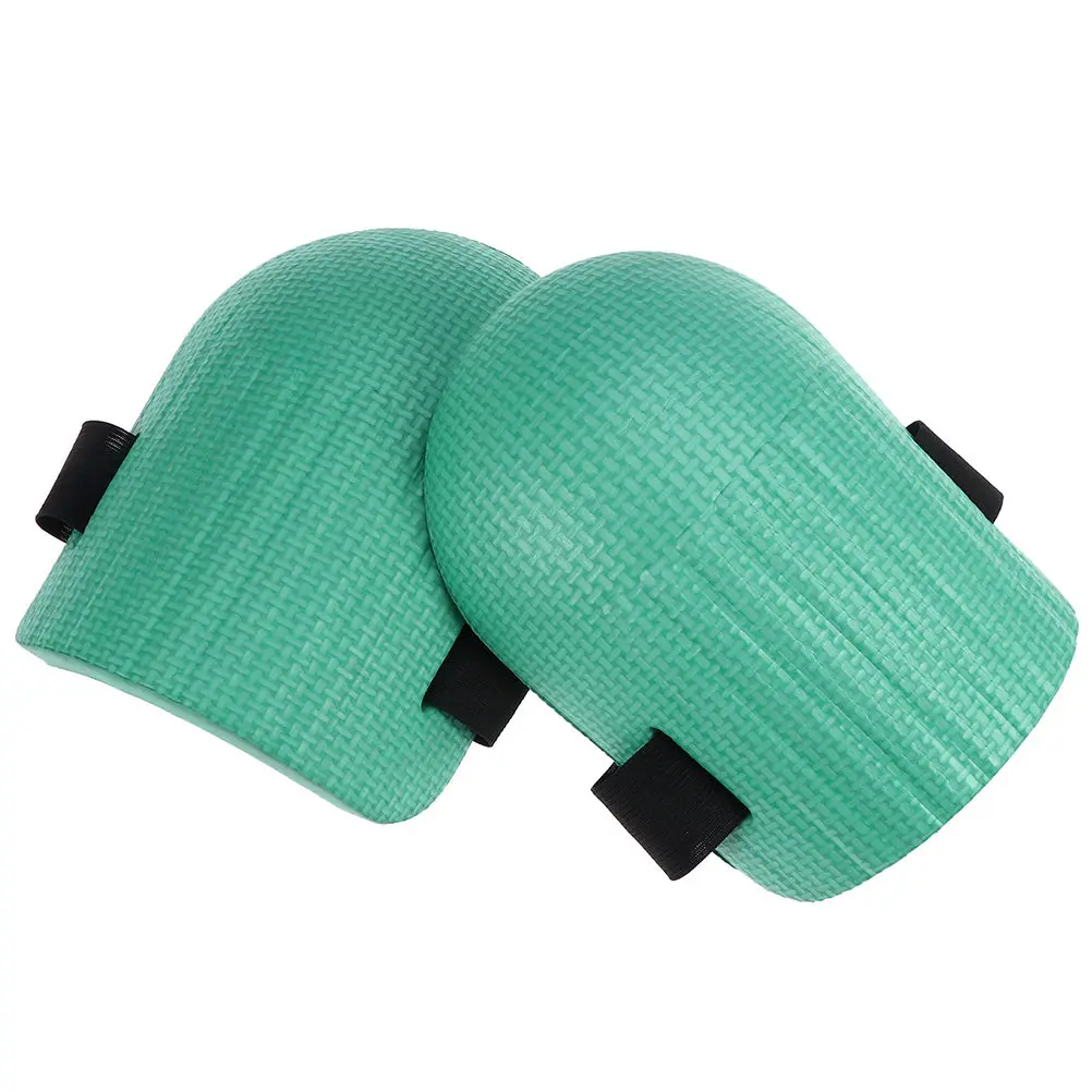 2Pair Ultra-Light Eva Knee Pads for Gardening with Moisture-Proof Shell Soft Cushioned Liner Adjustable Hook Loop Straps Knee