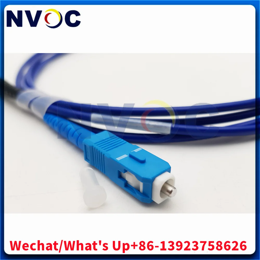 

200 мкм 100 мкм UV-VIS SMA905-SMA кремнеземный металлический наконечник MM SX 1 м 2 м 3 м кварцевый 3,0 мм бронированный оптоволоконный патч-корд кабель