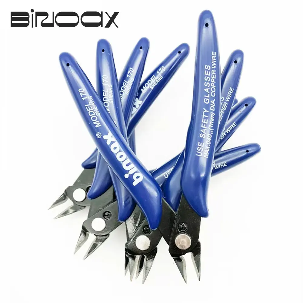 Practical Electrical Wire Cable Cutters Cutting Side Snips Flush Pliers Hand Tools for DIY Craft And Home Improvement