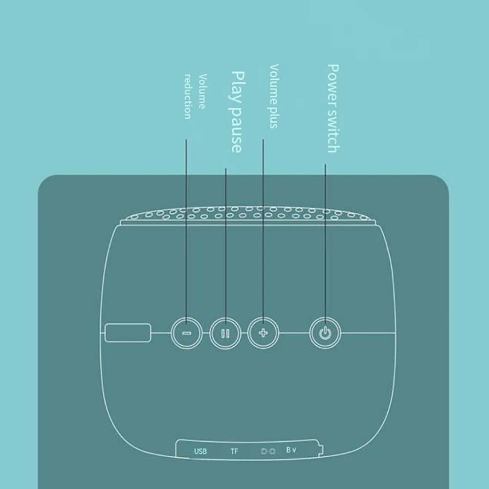 Y13 Black Mini Bluetooth Speaker Built-in microphone Waterproof Portable Outdoor Plug-in type Gift Wireless Bluetooth Speaker