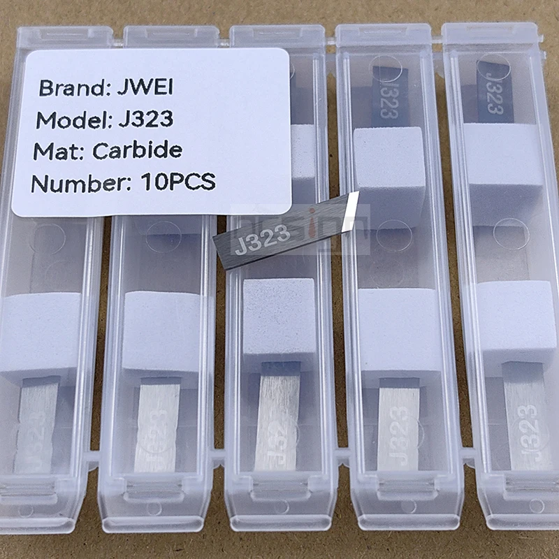 10 قطعة JWEI J311-1 J321 J323 J324 J603 الأصلي الاهتزاز شفرة تتأرجح آلة قطع سكين