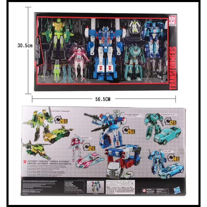 Auf Lager Takara Tomy Transformers Toys 30th Anniversary 1986 Filmset Ultra Magnus Spring Cup Arcee Long-winded Collection