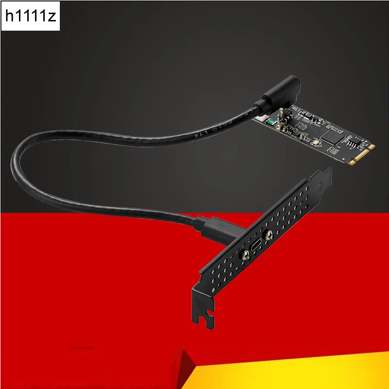 

Плата расширения M.2 на Type C, плата M.2 M/B Key на USB3.2 Gen2 10 Гбит/с USB C Riser ASM3142 Chip M2 22x60 адаптер преобразователя данных