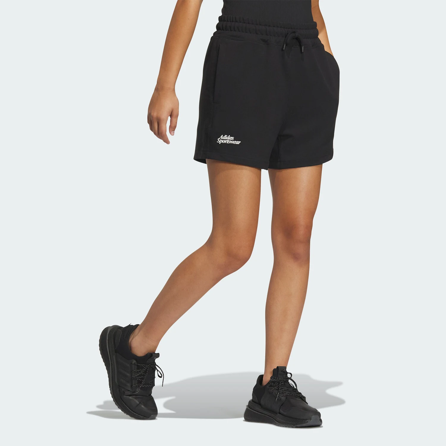Adidas genuine LOUNGE KN SHORT women's loose casual shorts IM8865