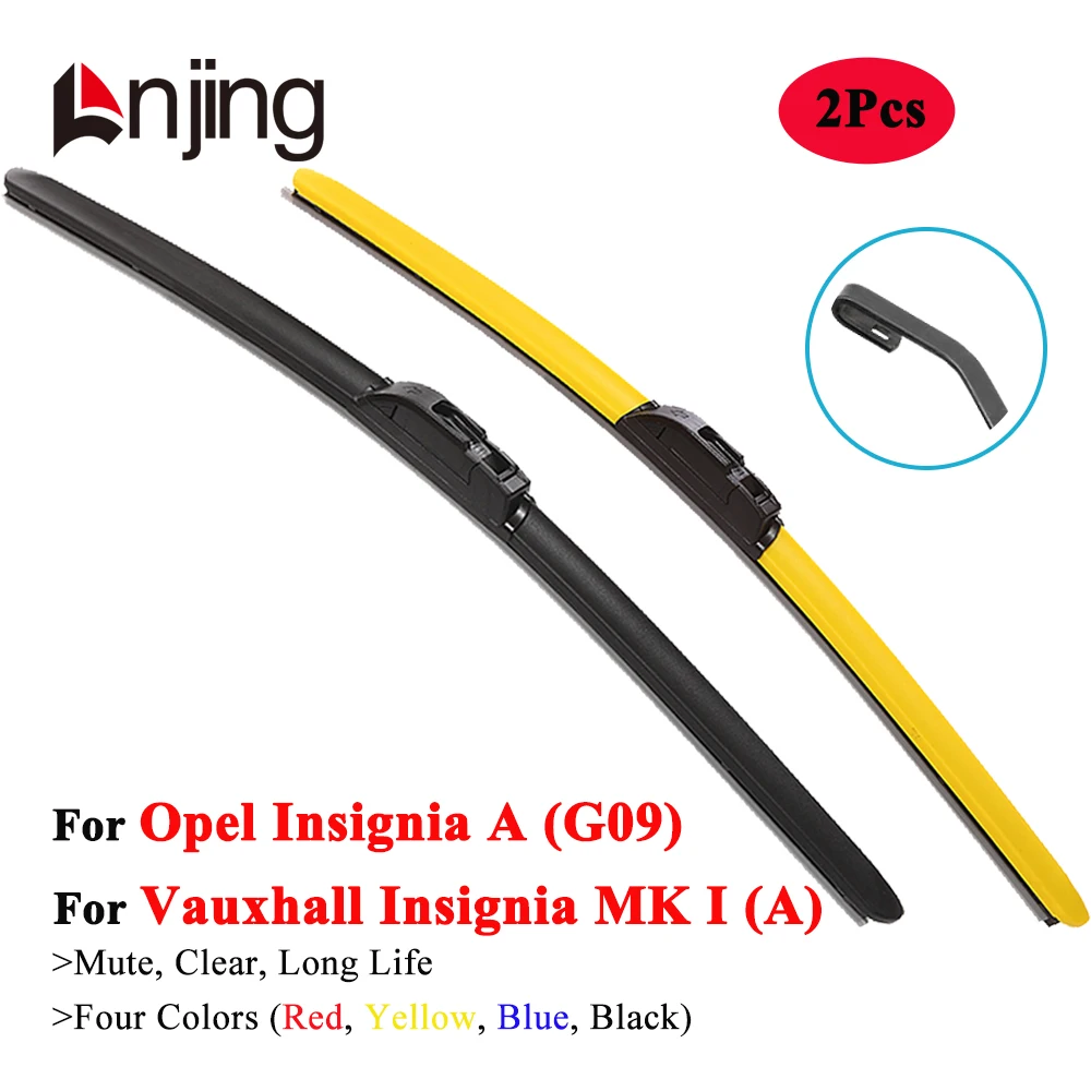 

LNJING Colorful Wiper Blades For Opel Vauxhall Insignia A Caravan Country Sports Tourer 2008 2010 2012 2013 2014 2015 2016 2017