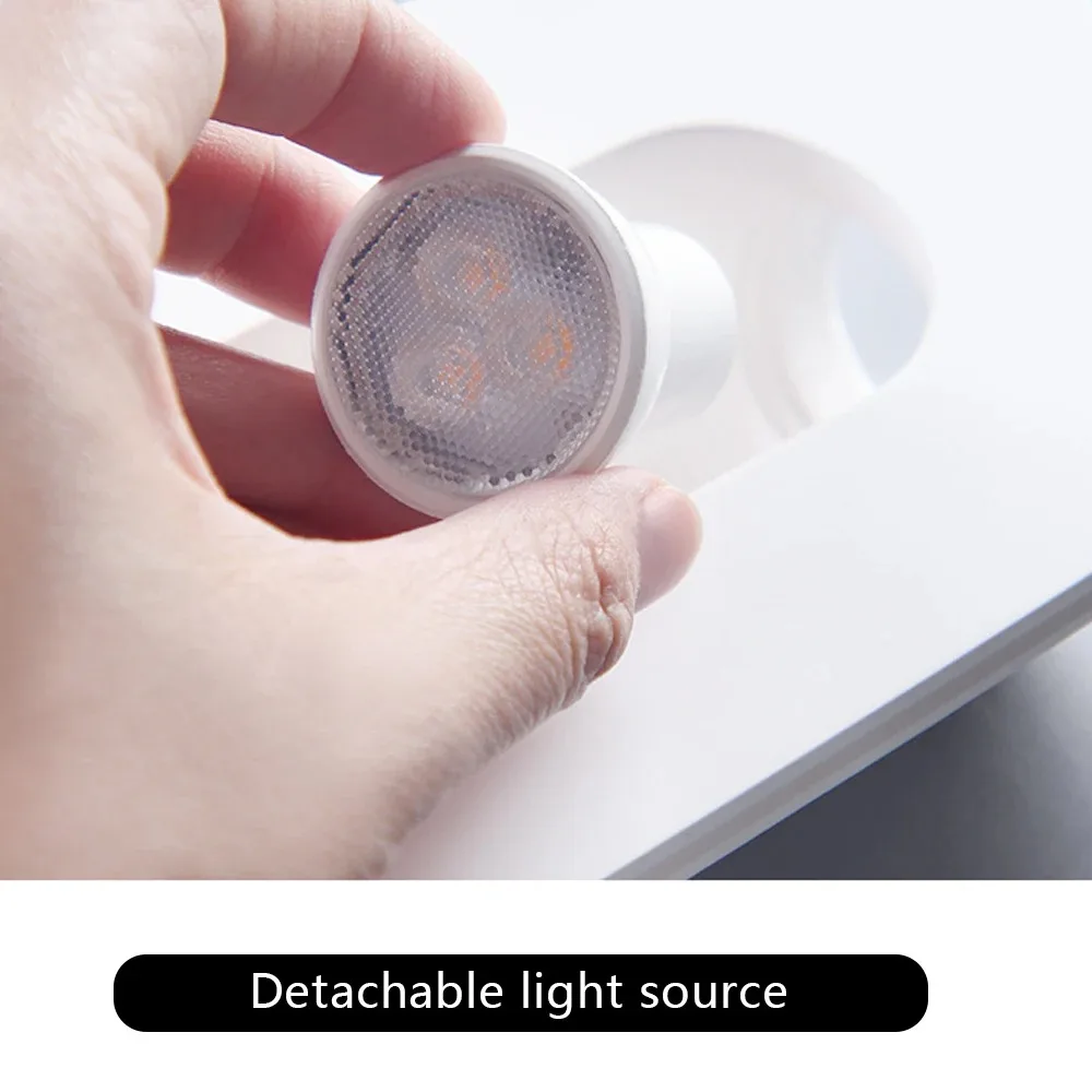 Indoor Invisible Frameless Step Light 3W LED Stair Light Embedded LED Wall Corner Lamp Bedroom Corridor Wall Night Light Decor