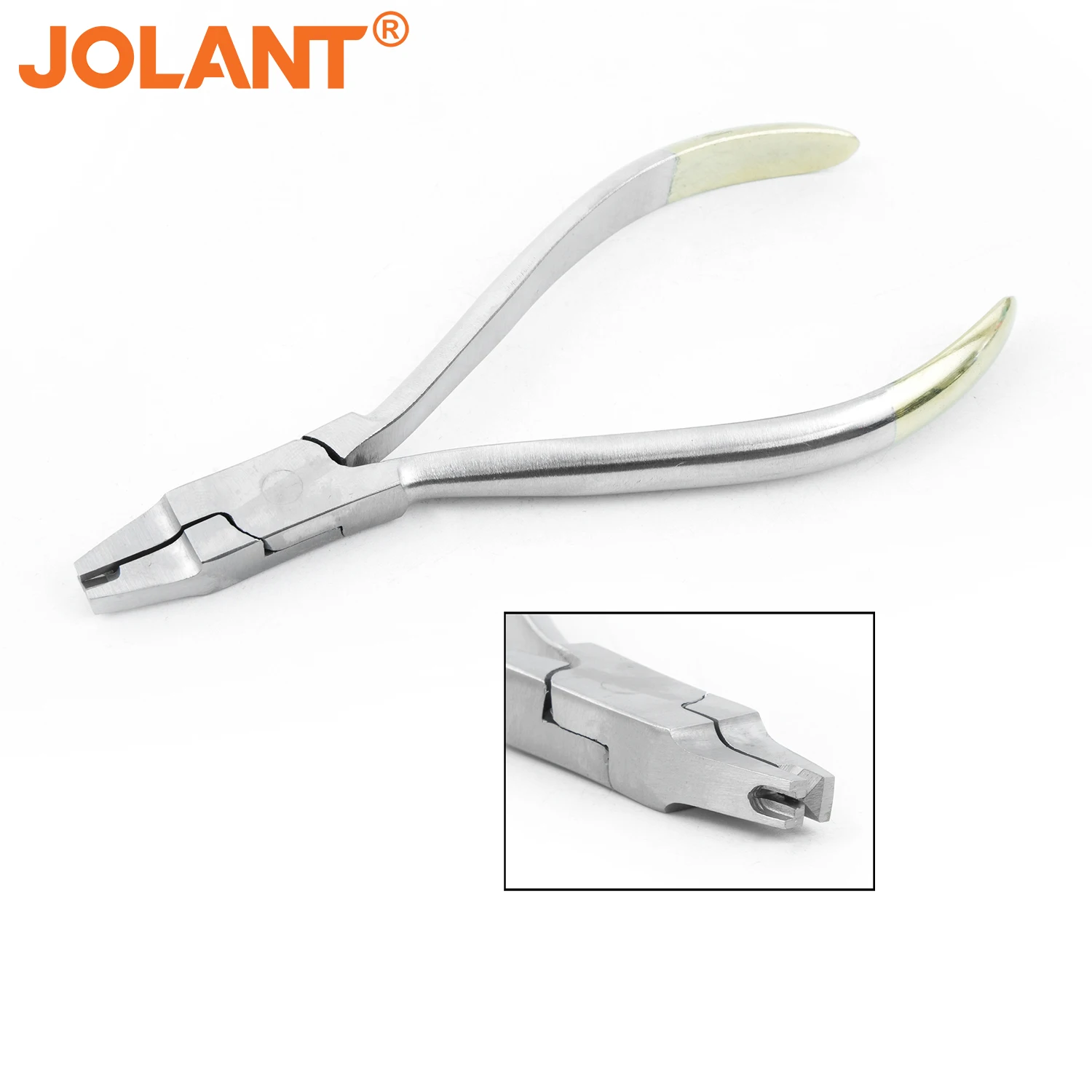 JOLANT Dental Crimpable Hook Placement Plier Stainless Steel Free Hook Clamp Forceps Dental Orthodontic Pliers Dentist Tools