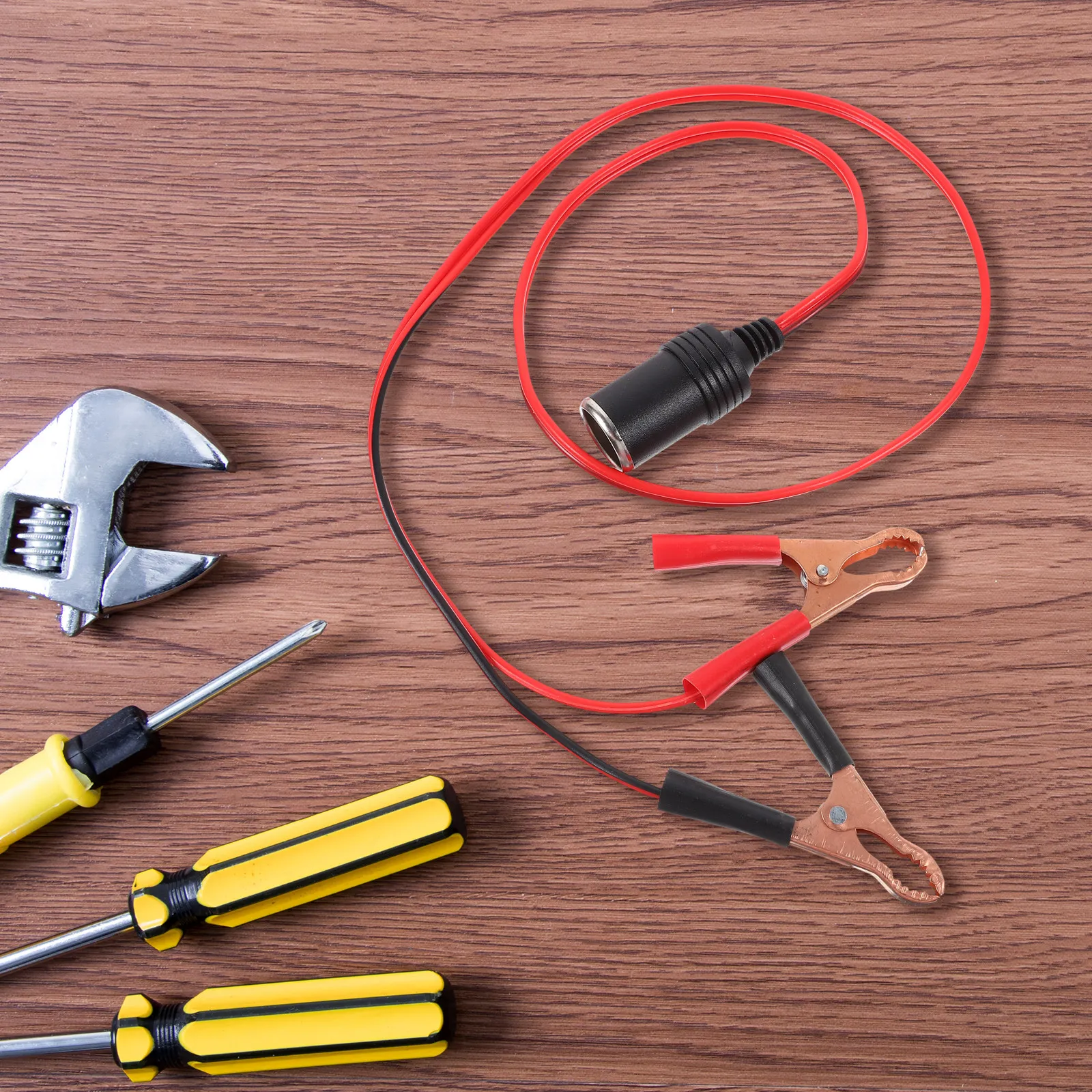 

Портативные кабели-перемычки для автомобиля и грузовика 1,5 м, сверхмощные, с медным покрытием, с цветными идентификационными зажимами, для инвертора