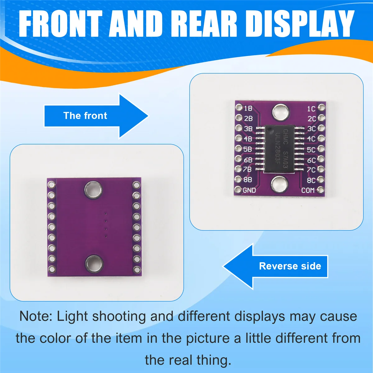 Superior ULN2803A Darlington Transistor Arrays Driver Breakout Board for Arduino