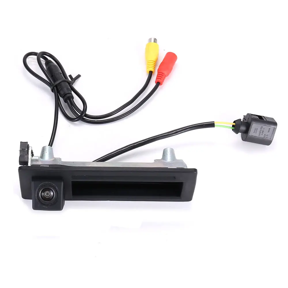 Image of HD Stamm griff Auto Rückansicht Kameras Rückfahr Reverse Kamera Für Porsche Cayenne 9 PA 955 2002-2007 VW Bora Golf Touareg 7LA