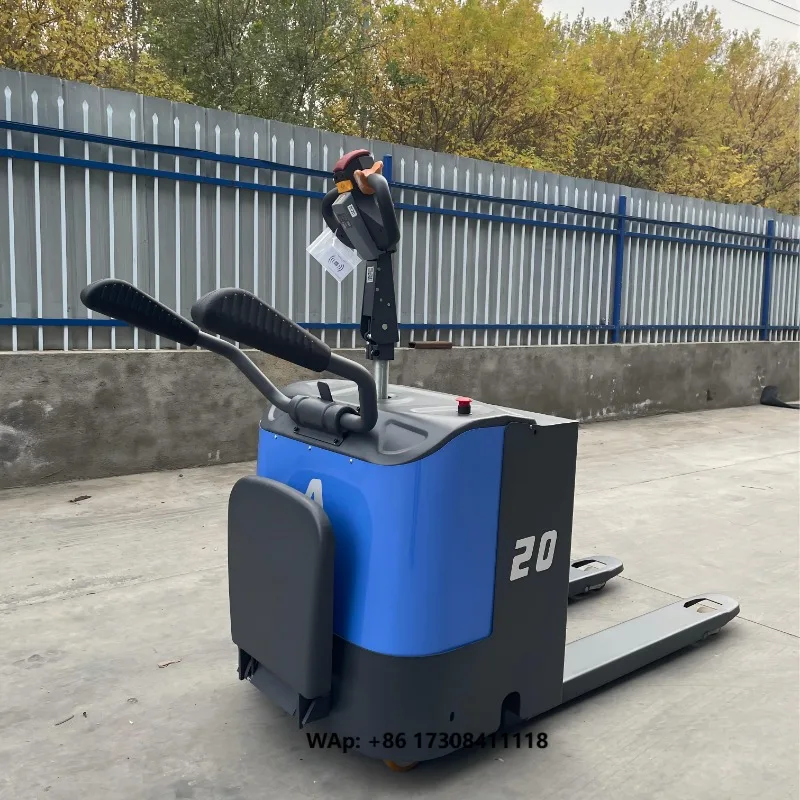 ZHONGLI Silent Powerful DC Power Electric Pallet Stacker 1.5 Ton/2 Ton Full Electric Lithium/Lead-Acid Battery 1-Year Warranty